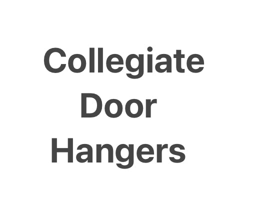 Collegiate Door Hangers