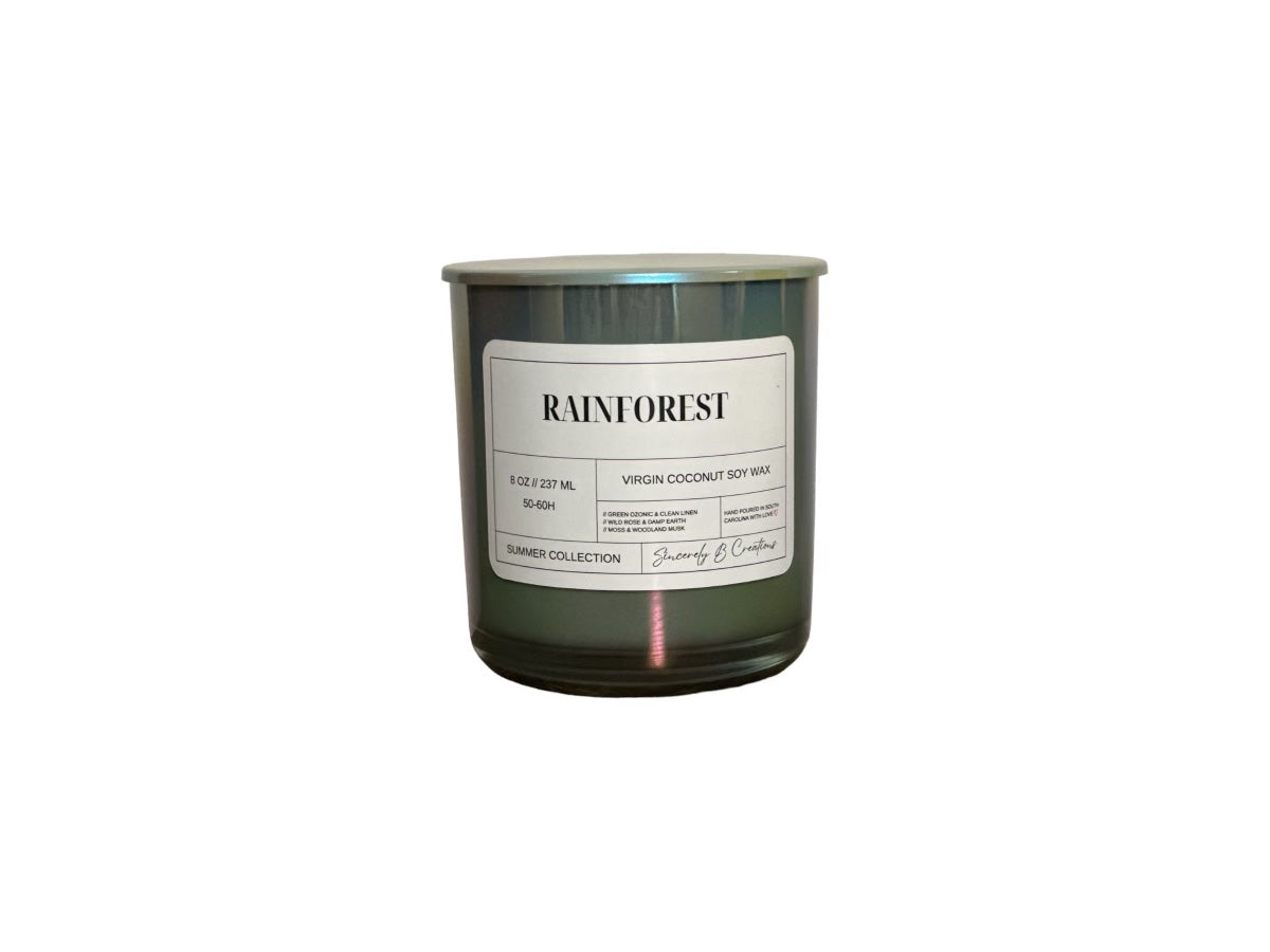 Rainforest 8oz Candle -