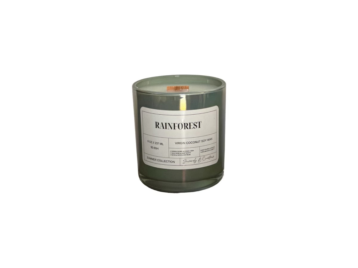 Rainforest 8oz Candle -