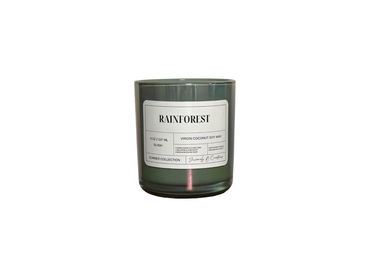 Rainforest 8oz Candle -