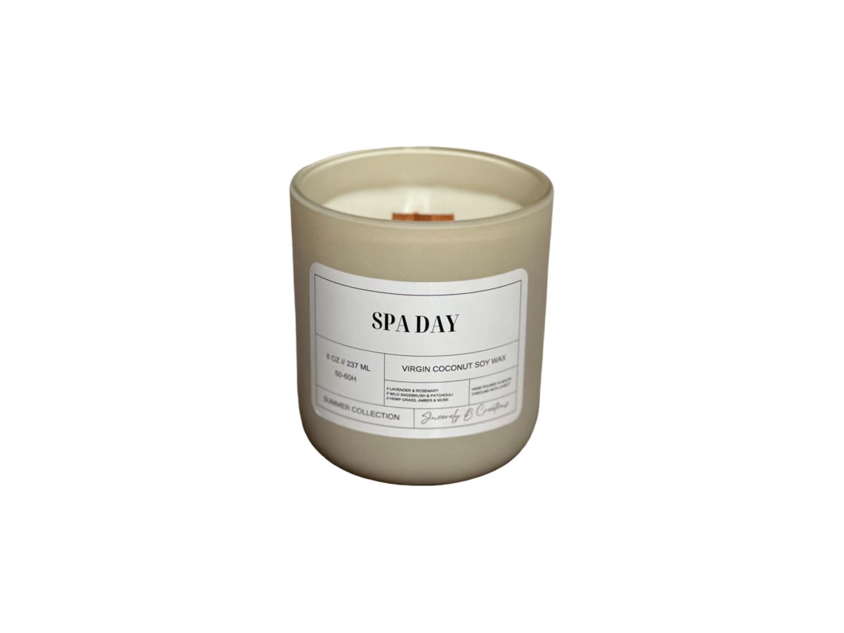 Spa Day 8oz Candle