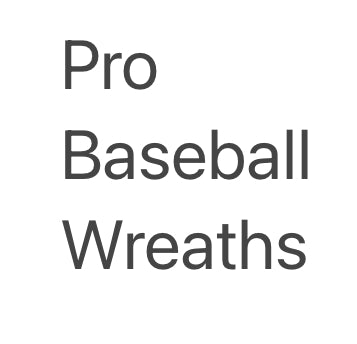 Pro Baseball Wreath (click for options)