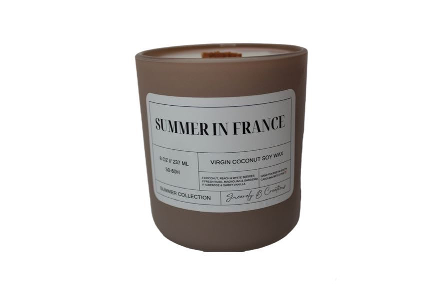 Summer in France 8 oz Candle