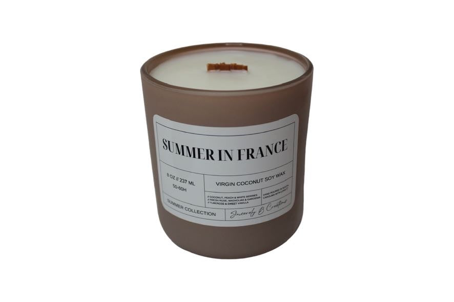 Summer in France 8 oz Candle