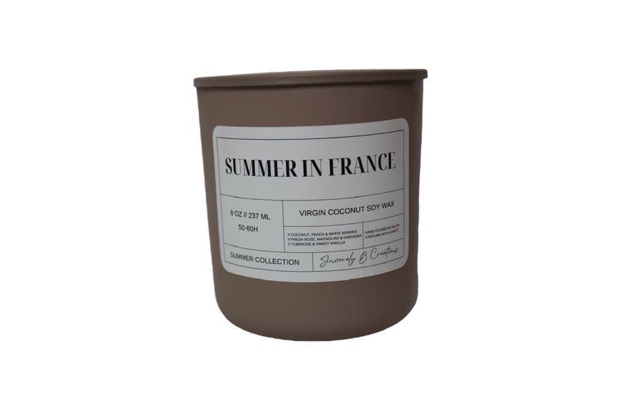 Summer in France 8 oz Candle