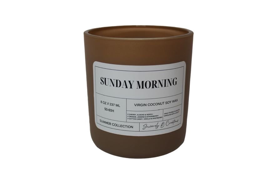 Sunday Morning 8oz Candle