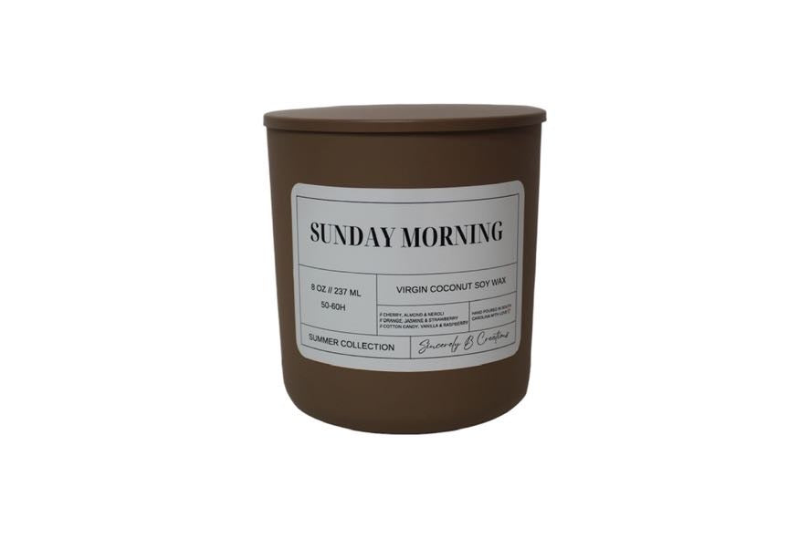 Sunday Morning 8oz Candle